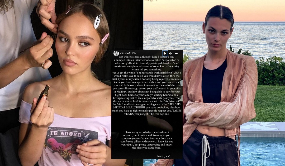 Modelka pokłóciła się z córką Deppa, też modelką, o to, czy ludzie z bogatych domów mają łatwiej w życiu