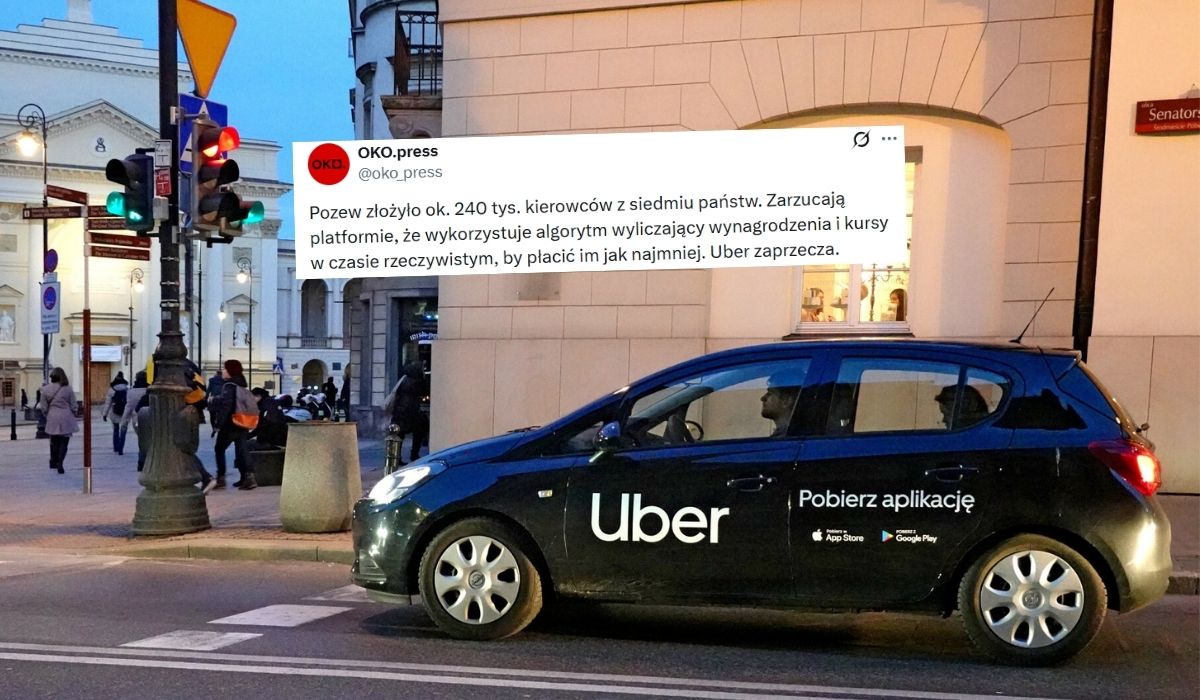 Kierowcy Ubera z całej Europy mają dość zaniżania wynagrodzeń przez algorytmy i pozywają firmę