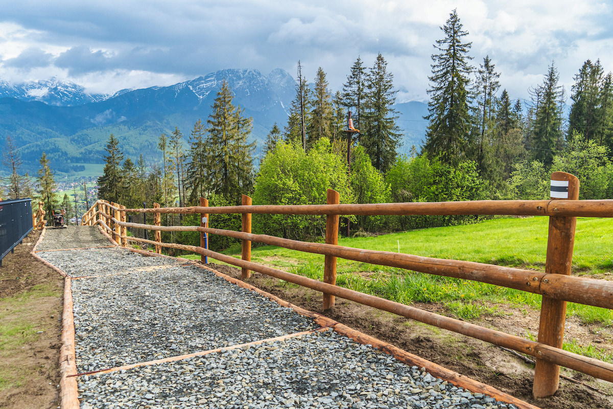 Ledwie trzy lata i cyk: wreszcie jest nowy szlak na Gubałówkę, darmowy i na legalu