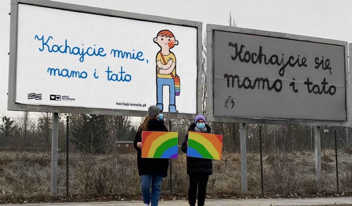 W dwa dni zebrano prawie całą kwotę na billboardy "kochajcie mnie mamo i tato"