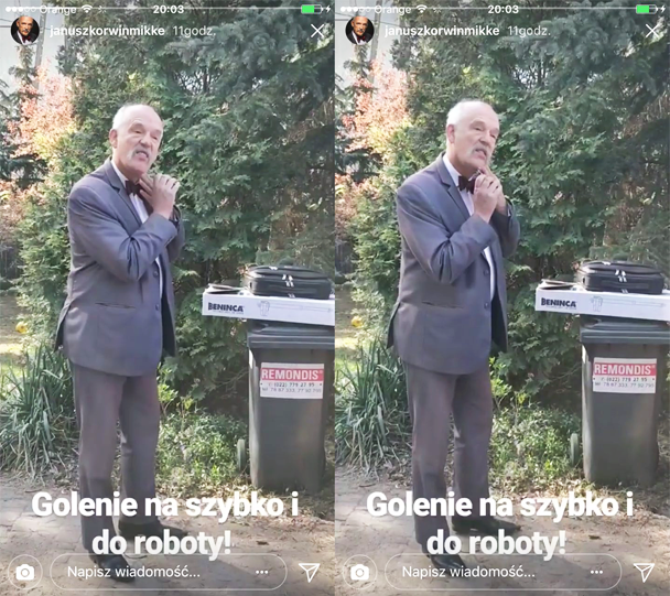 Korwin o protestujących w Sejmie: "Szantażyście nie wolno ustąpić"