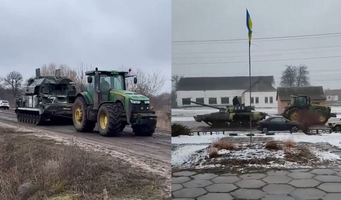 Rosjanie niszczą maszyny rolnicze w Ukrainie i celowo dążą do stworzenia kryzysu żywnościowego