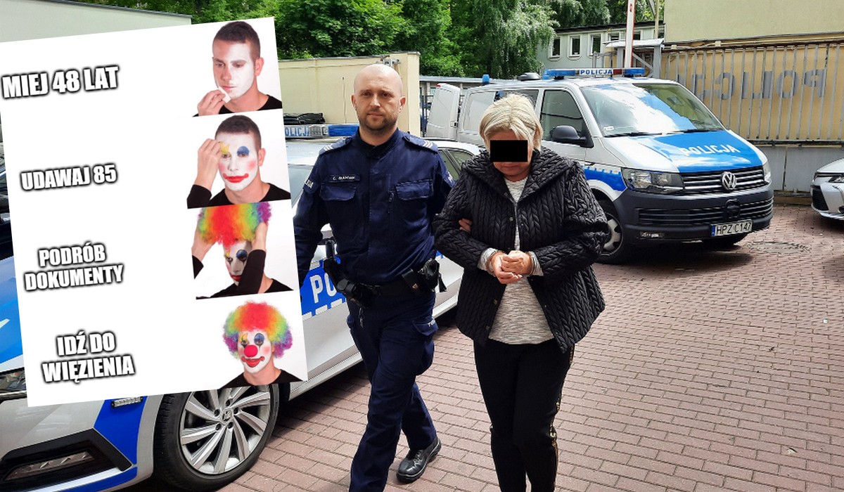 Warszawa: 48-latka zrobiła sobie profesjonalny makijaż, żeby wyglądać na 85-latkę, miało jej to pomóc przejąć mieszkanie