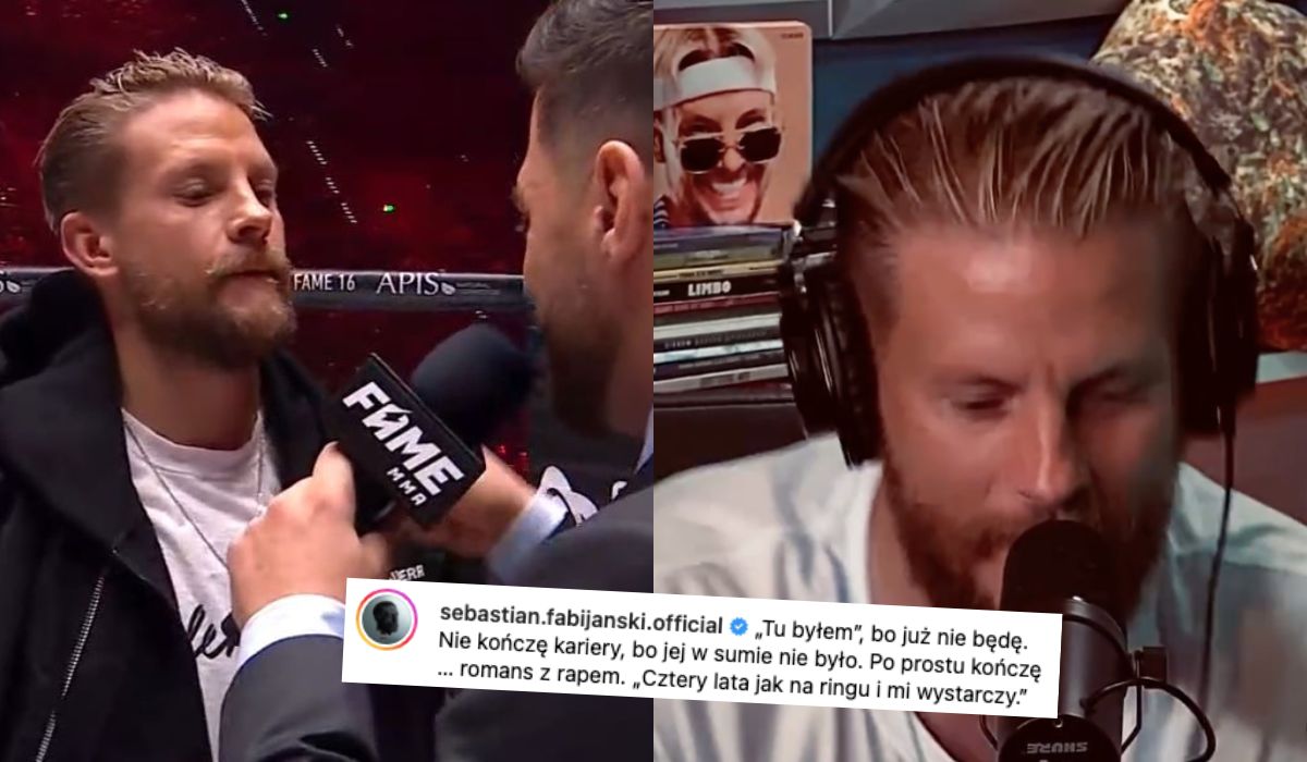 Sebastian Fabijański ogłosił koniec kariery, ale niestety tylko tej muzycznej