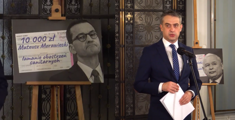 Lewica proponuje abolicję mandatową dla ukaranych za łamanie obostrzeń w czasie pandemii