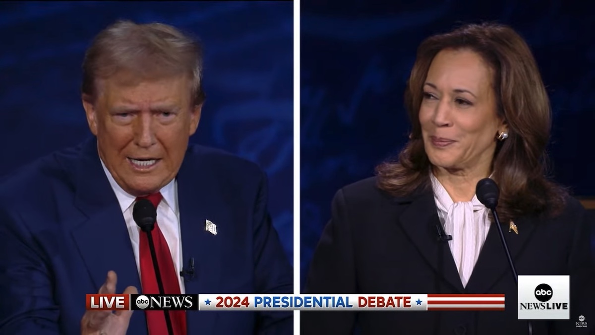 Harris i Trump starli się w chaotycznej debacie, po której Trump ogłosił się zwycięzcą