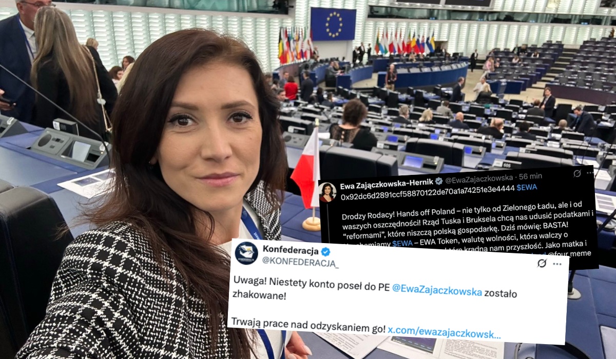 Europosłanka Konfederacji nie przypilnowała konta i ktoś reklamował pod jej nazwiskiem oszustwa na kryptowaluty