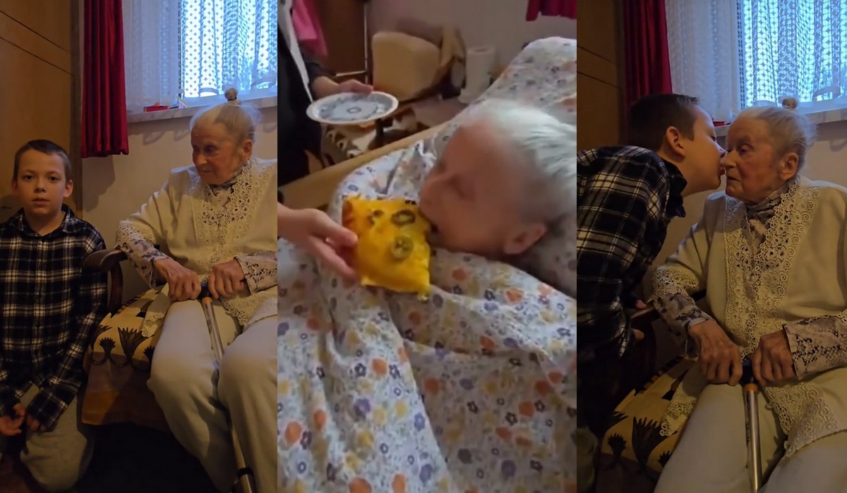 Babcia i wnuczek z viralowego filmu o pizzy odstawili internet, bo uznali, że tak będzie zdrowiej
