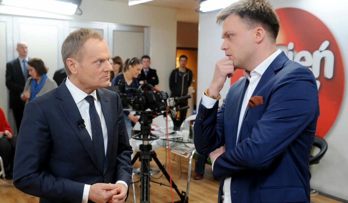 Hołownia nie widzi potrzeby wchodzenia w koalicję z KO, choć sondaże mówią co innego