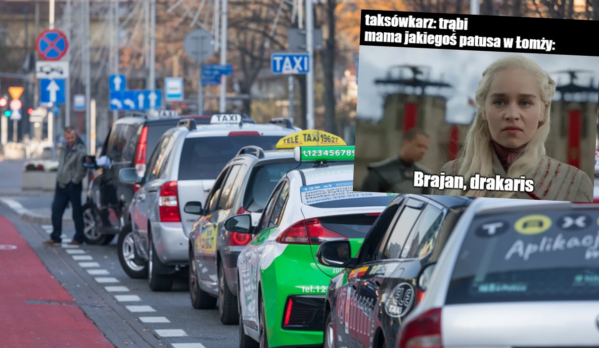 Łomża: mężczyzna pobił taksówkarza, bo śmiał zatrąbić na jego mamę, kiedy cofała