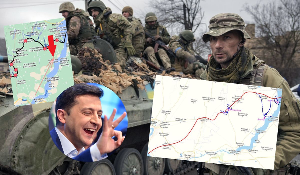 Ukraińcy przełamali front w obwodzie chersońskim