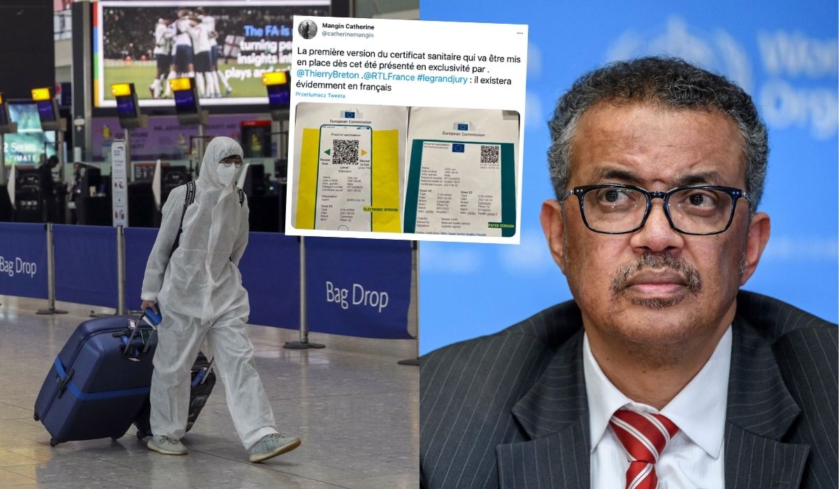 WHO nie chce, żeby weszły unijne paszporty szczepień, bo na pewno by się pokićkało to wszystko