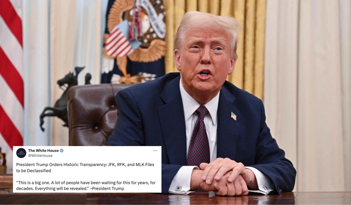 Trump nakazał odtajnienie informacji o śmierci Kennedych i Luthera Kinga