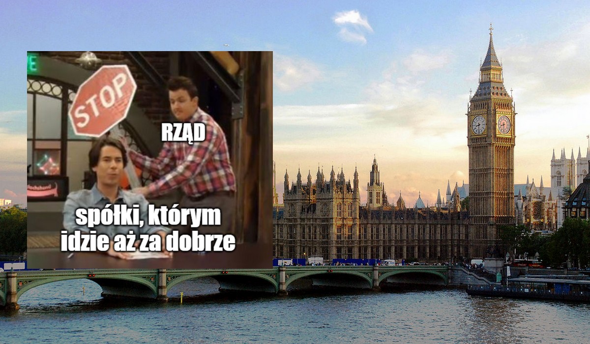 Wielka Brytania nie szczypała się i wprowadziła znaczne podwyższenie podatku od "nadzwyczajnych zysków spółek"