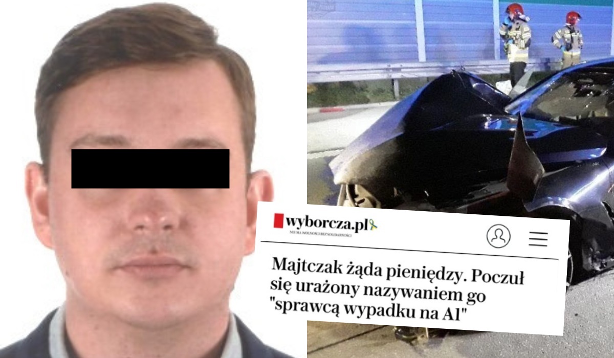 Sebastian M. żąda kasy od redakcji Wyborczej za nazwanie go sprawcą wypadku