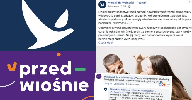 Młodzieżówki partii Wiosna i Wolności pokłóciły się, kto jest bardziej cringowy