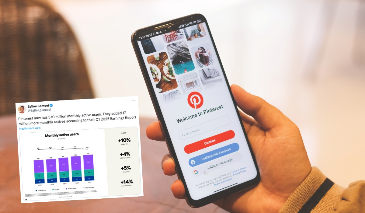 Pinterest, zapomniany serwis społecznościowy, wraca do łask, zaczął też przyciągać pokolenie Z