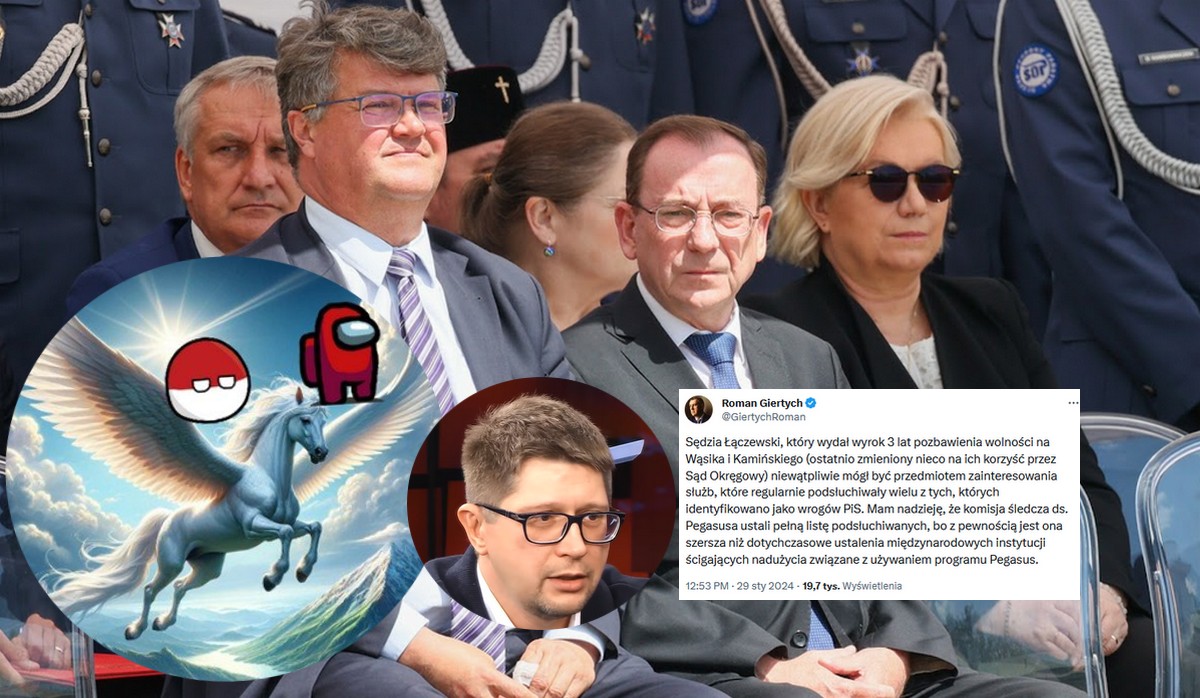 Sędzia, który skazał Kamińskiego i Wąsika w 2015 mówi, że też był inwigilowany Pegasusem