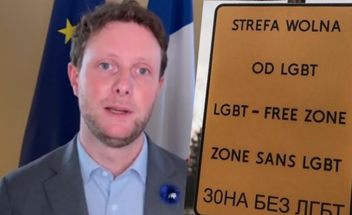 Francja: minister zrobił coming out i zapowiedział, że odwiedzi w Polsce "strefę wolną od LGBT"