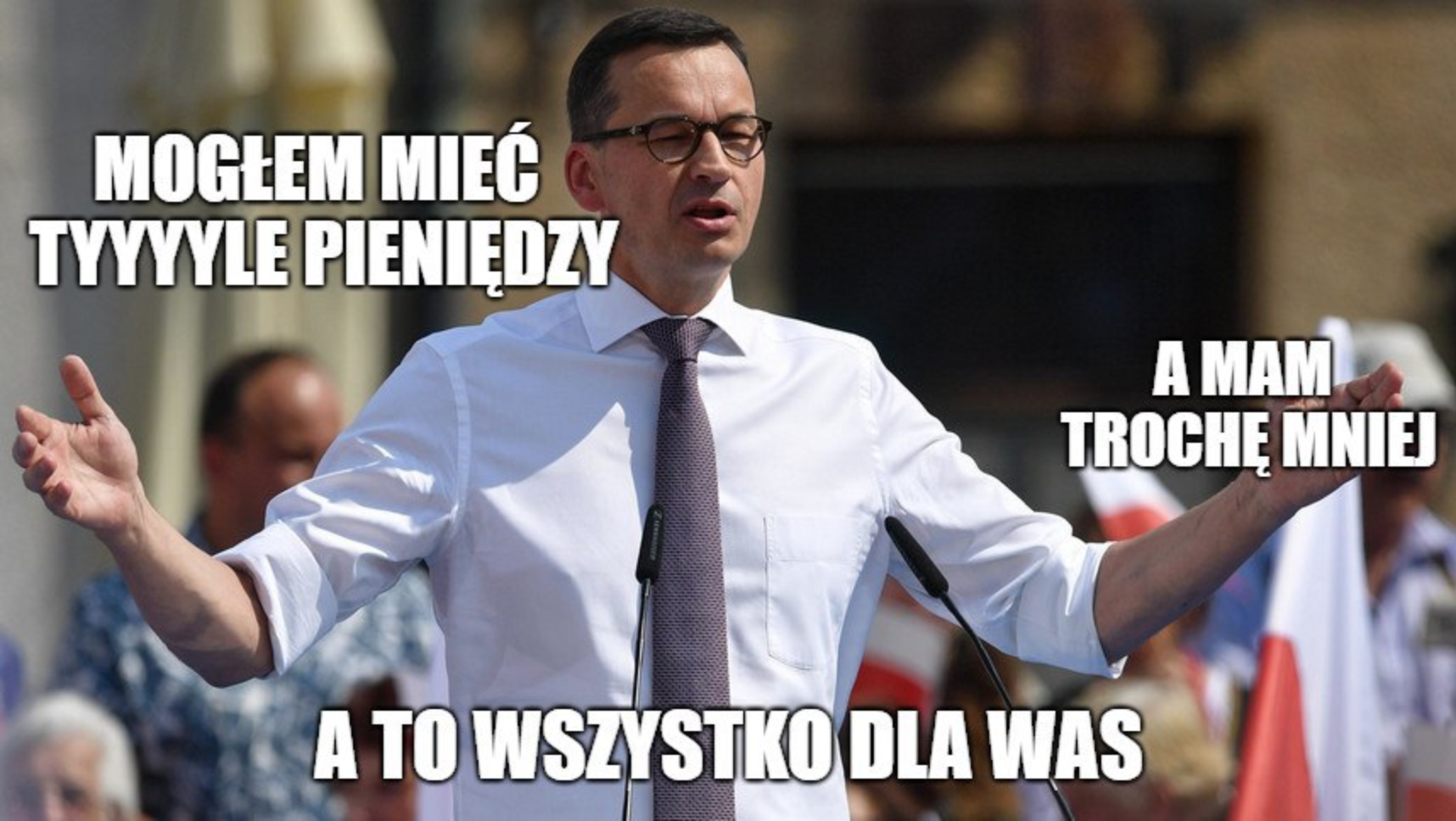 Morawiecki: idąc do polityki, z radością zrezygnowałem ze 100 milionów złotych
