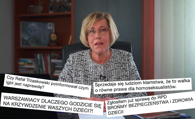 Rodzice dzieci LGBT żądają przeprosin od małopolskiej kurator oświaty