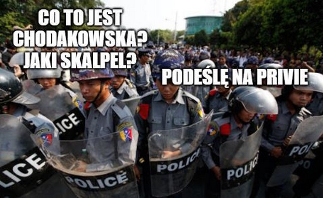 Mjanma: policjanci z nadwagą dostali cztery miesiące na powrót do formy