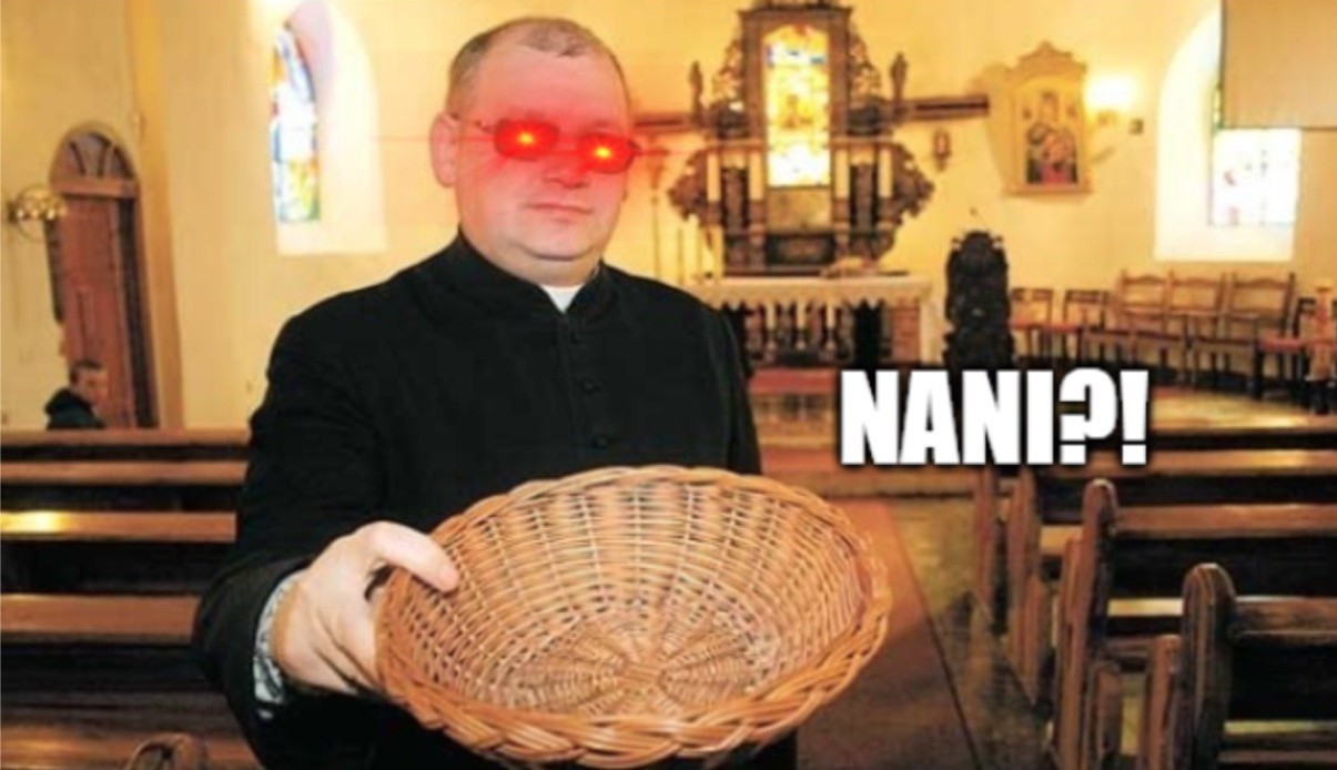 Złodziej ukradł kościelną skarbonkę, ale dopadł go ksiądz proboszcz, prywatnie maratończyk