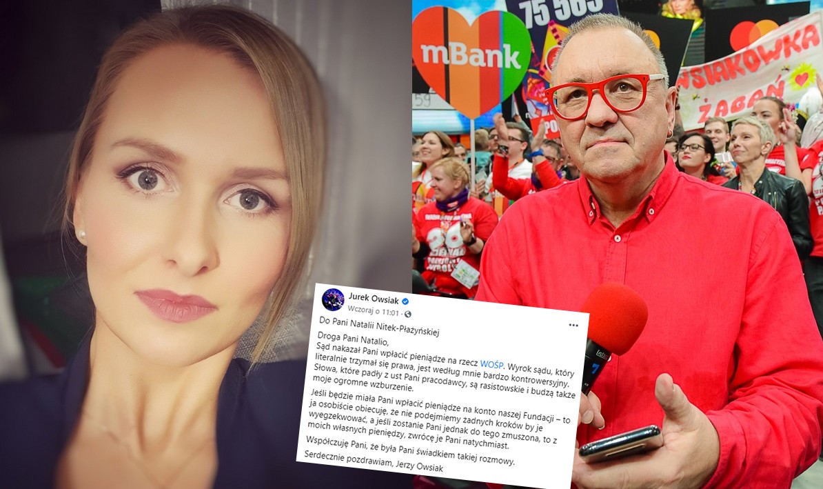 Polka przegrała proces z szefem-Niemcem-rasistą, ma wpłacić na WOŚP, Owsiak odmawia