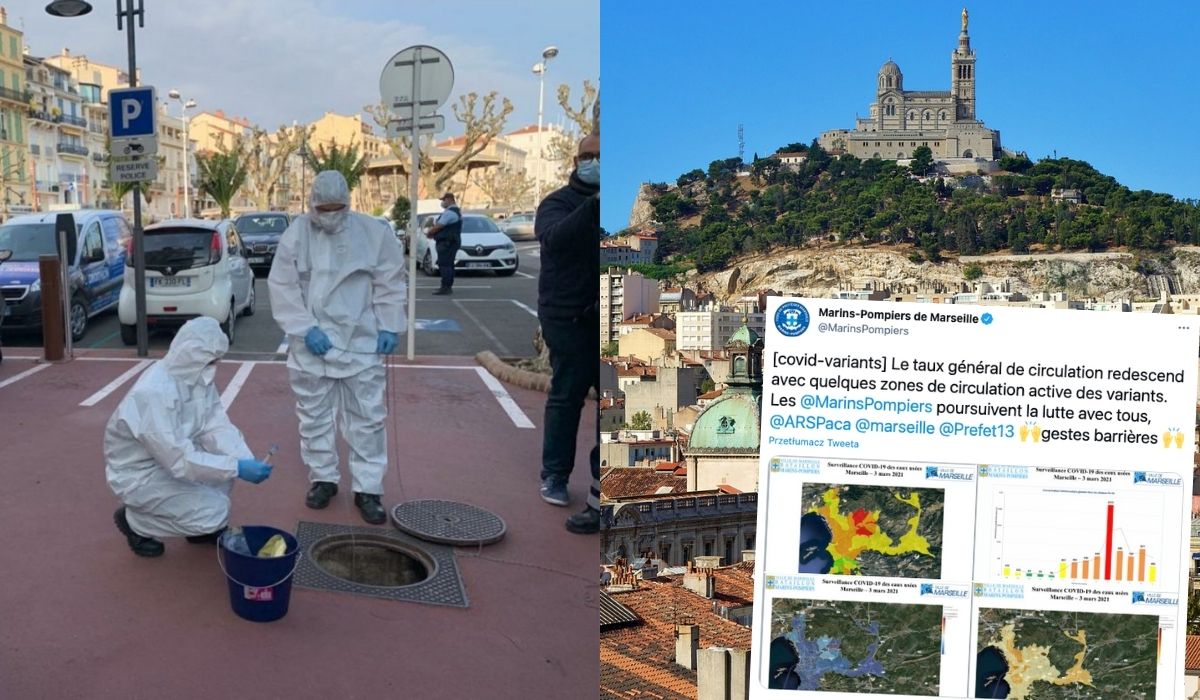 Francja: dzięki analizie ścieków udaje się wykryć ogniska koronawirusa zanim u chorych wystąpią objawy