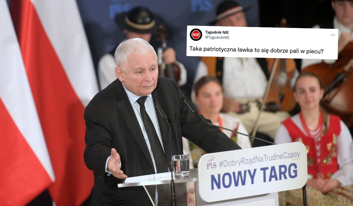 Prezes Kaczyński udzielił narodowi pozwolenia na palenie w piecach czymkolwiek, no może poza oponami