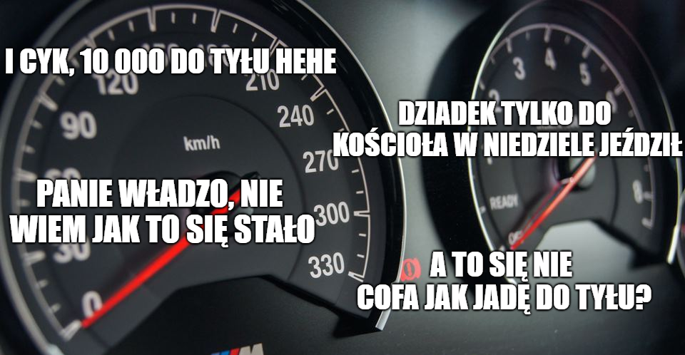 Rząd przyjął ustawę: Od 3 miesięcy do 5 lat za "przekręcenie" licznika w aucie