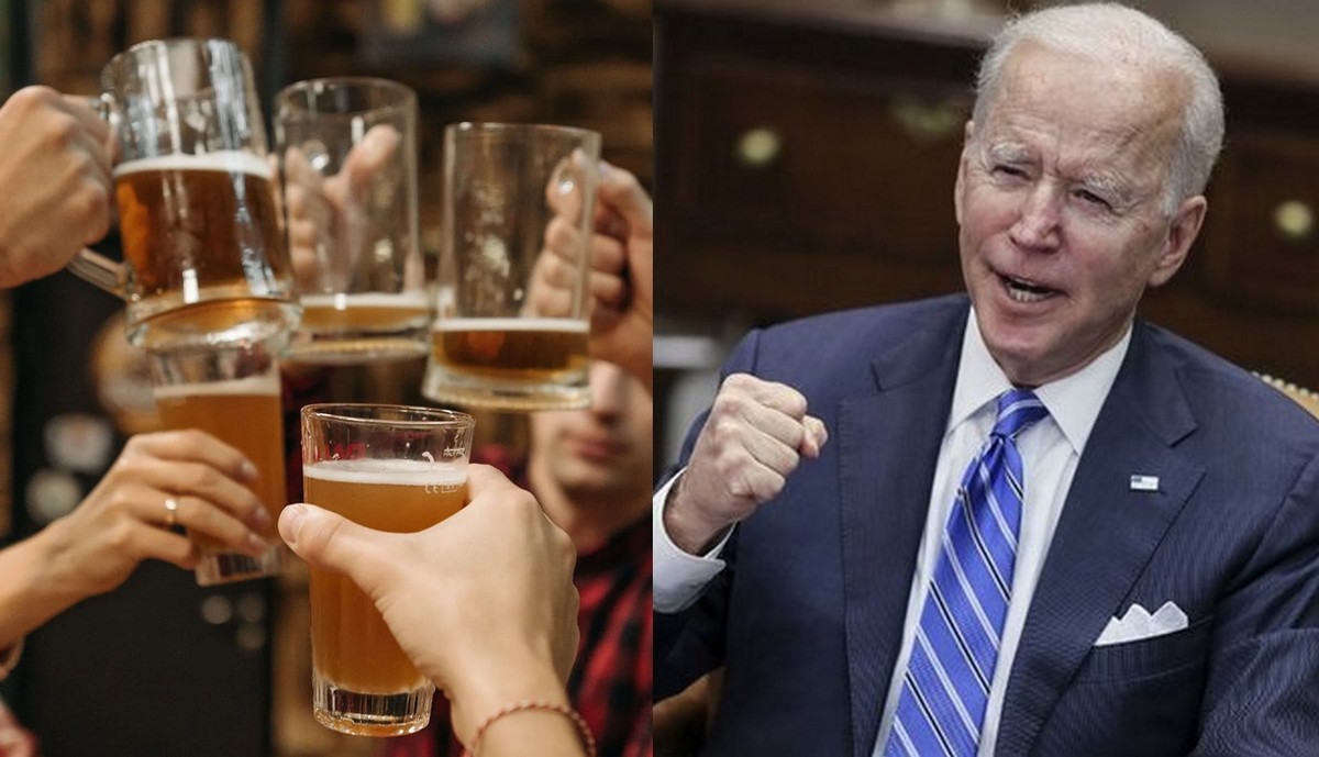 Biden zachęca Amerykanów do szczepienia na Covid-19, bo za darmoszkę będą mogli napić się piwka