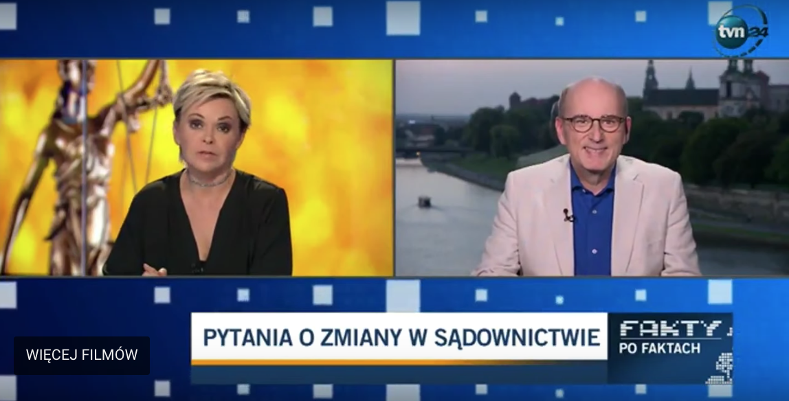 Jan Rokita w TVN: "chylę czoła przed Kaczyńskim i Ziobrą"