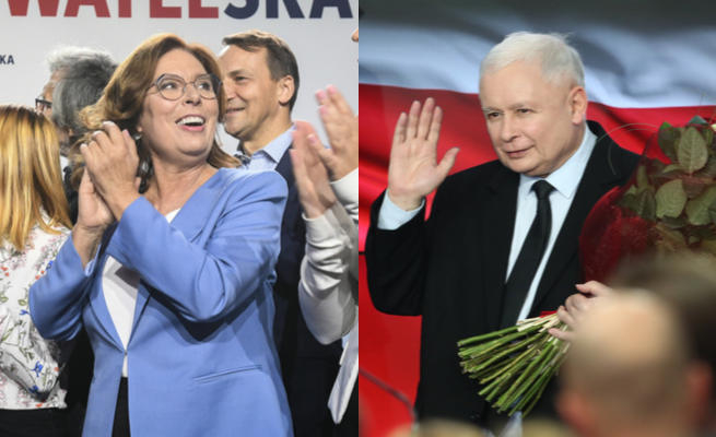 Wyniki w Warszawie: rośnie przewaga Kidawy-Błońskiej nad Kaczyńskim