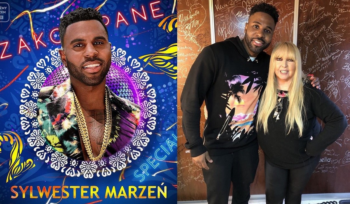 Jason Derulo już usunął wpis z Instagrama, w którym zapowiadał występ na Sylwestrze Marzeń
