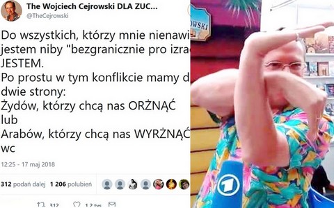 Cejrowski: "Wolę Żydów