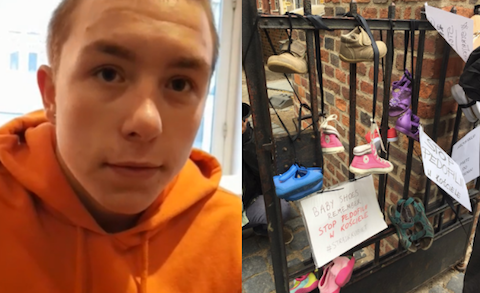 16-latek uczcił pamięć ofiar księży pe*ofilów. Trafił przed sąd