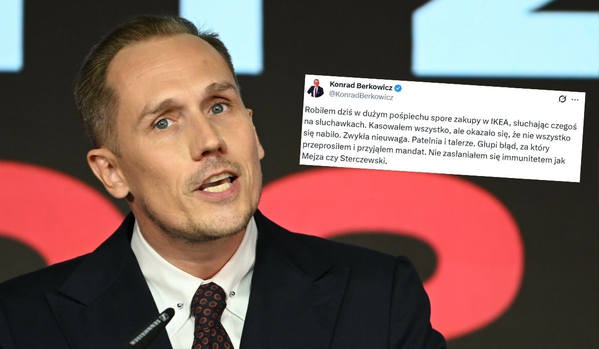 Berkowicz tłumaczy się z niezapłaconych zakupów, chwali się, że przyjął mandat, bo "nie jest jak Mejza"