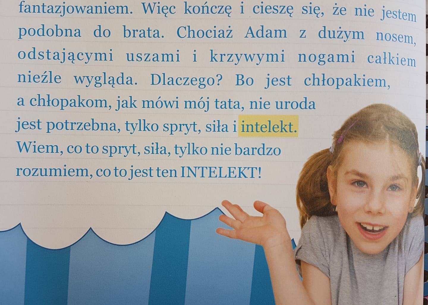 Polski podręcznik: intelekt jest dla chłopców