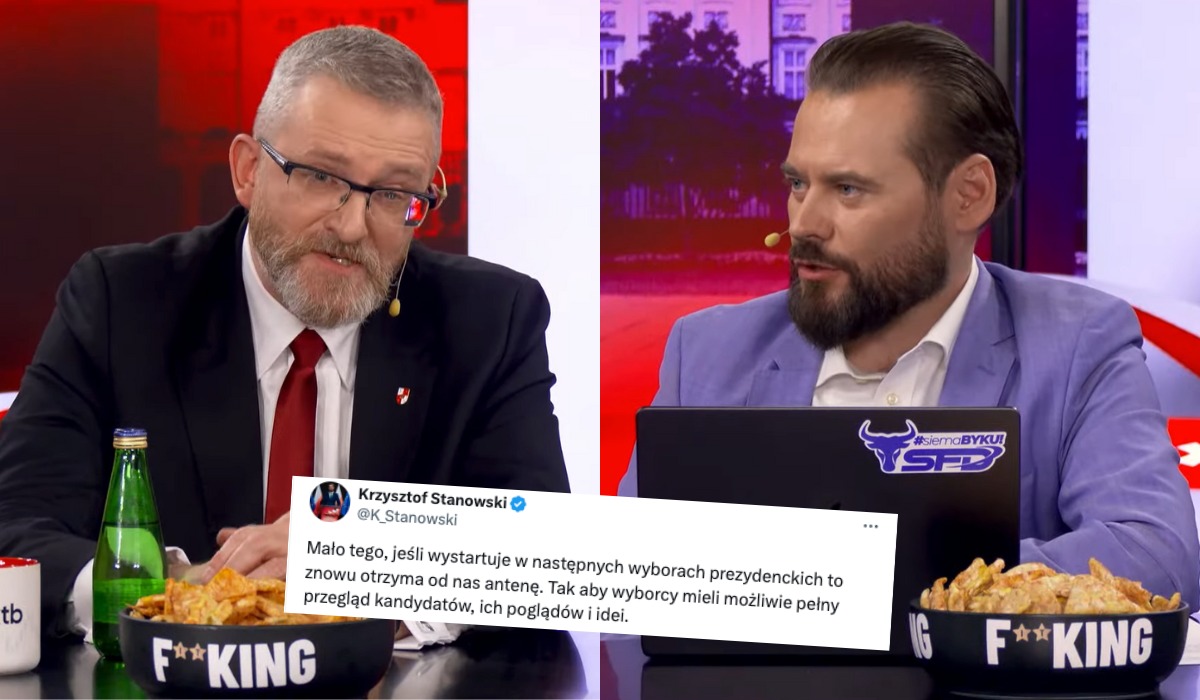 Stanowski zadziwiony Braunem, ale zapowiada, że jeżeli będzie kandydował, to znowu go zaprosi