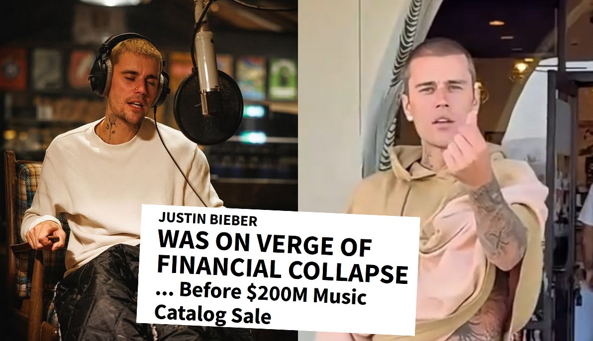 Bieber sprzedał cały swój katalog muzyczny z powodu braku pieniędzy