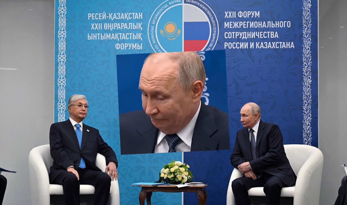 Prezydent Kazachstanu próbował przekonać Putina, że ta cała wojna jest bez sensu