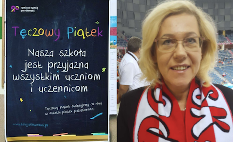 Kurator oświaty protestuje przeciwko edukacji