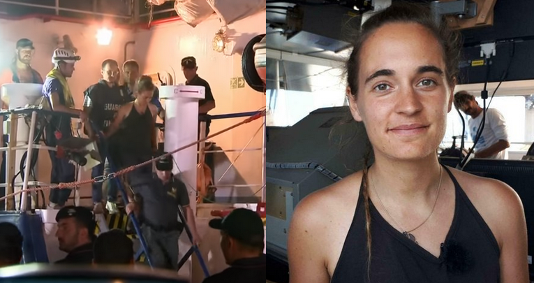 Kapitan niemieckiego statku ratującego migrantów została zwolniona z aresztu