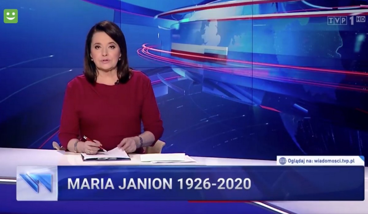 Wiadomości w swoim stylu pożegnały Marię Janion: "ideolog skrajnej lewicy, propagatorka ideologii gender"