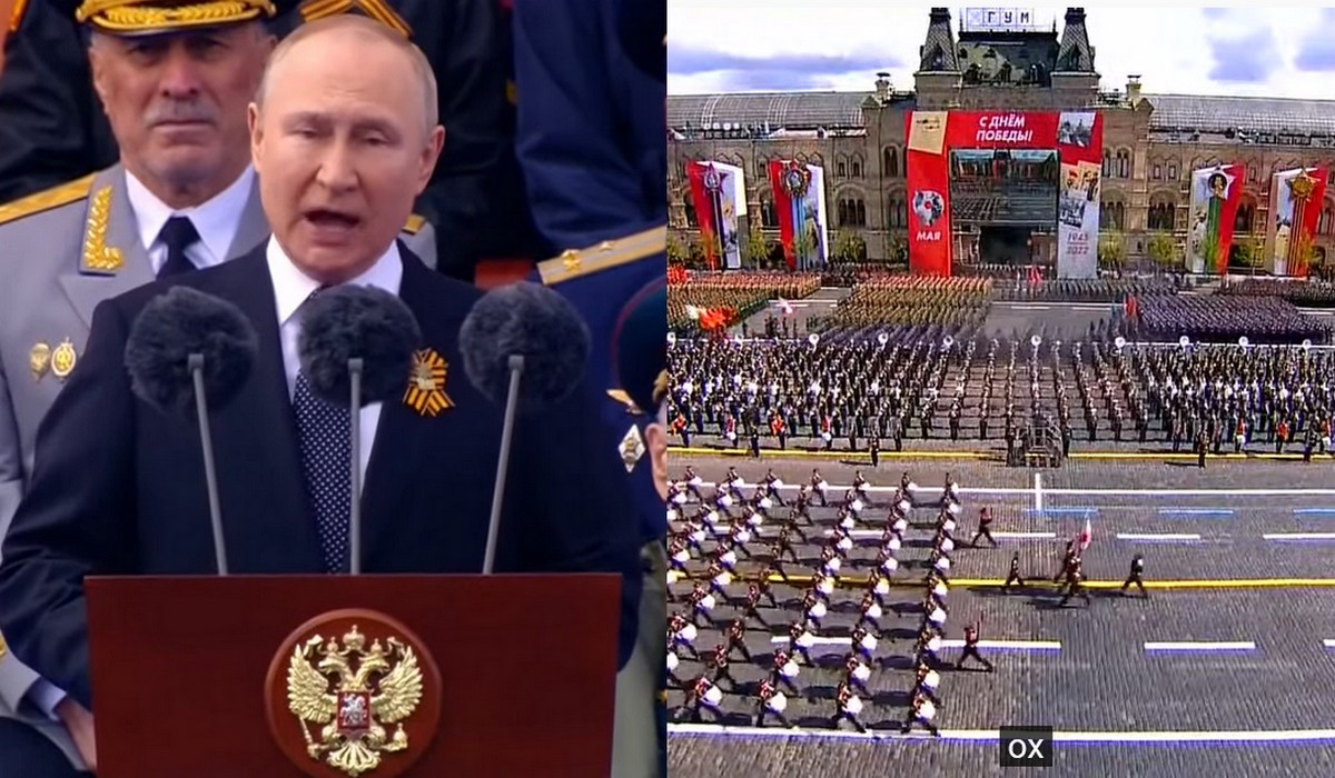 Putin podczas parady z okazji Dnia Zwycięstwa stwierdził, że to Zachód przygotowywał się do inwazji na Rosję