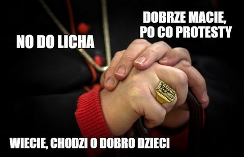 Onet: kuria nie pozwala katechetom dołączyć do protestujących nauczycieli