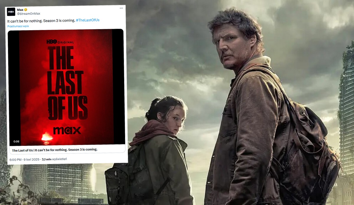 Chociaż drugi sezon The Last of Us jeszcze nie miał premiery, już potwierdzono prace nad trzecim