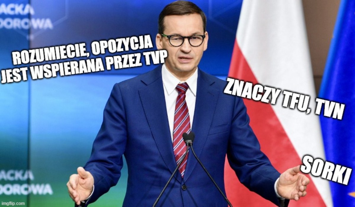 Morawiecki uważa, że opozycja ma media po swojej stronie, a PIS nie