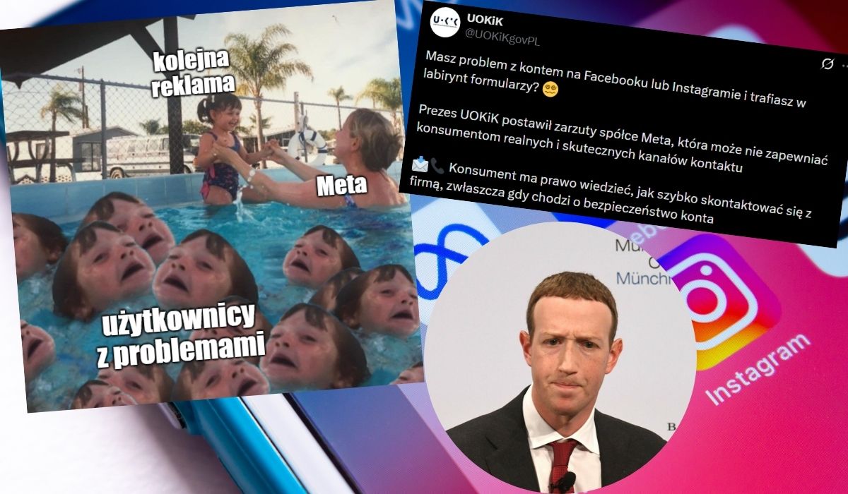 UOKiK zajmie się spółką Meta i ignorowaniem użytkowników, którzy zgłaszają problemy